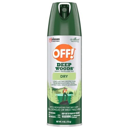 OFF! Deep Woods® Insect Repellent Dry, 4oz /118ml